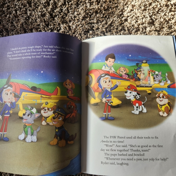 Nickelodeon PAW Patrol 5-Minute Stories Book - Blue and Red - Picture 2 of 2
